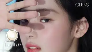 25 SS MINJI PICK💗裸眼風トーンアップカラコン「リアルリング」