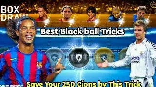 Legend Black ball Trick In Special Agent Box Drow #pes19mobile