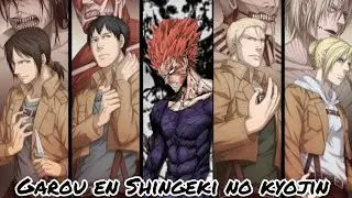 Garou en Shingeki no kyojin Capitulo 5 ( Titán hembra )