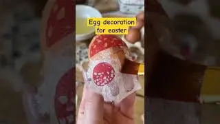 Egg Decoration for Easter | #eggcraft #eggshellideas #eggpainting #eggshellcrafts