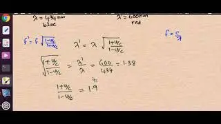 Relativistic Doppler Effect Through an Example