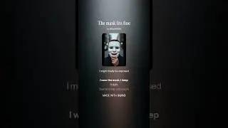 The Mask Fits Fine Song + Lyrics - From Darren's Talk About Depression, Anxiety & Imposter Syndrome