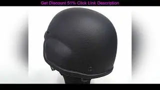 Review Men Tactical Army Military Airsoft Combat Helmet Wargame Plastic ABS ACH MICH 2000 Helmet
