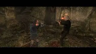 Skyrim SE Battles - Arnbjorn vs Commander Maro