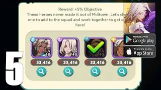 Undead World: Hero Survival ]#5[ Gameplay Walkthrough - Midtown area 1 (Android, iOS)