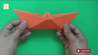 Easy Origami Boat ⛵ | Paper Craft for Beginners | Little Star 🌟