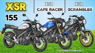 Yamaha XSR 155 | Retro Bike ⚡ Details | Customize Kits | XSR 155 |