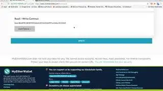 MyEtherWallet ABI Tutorial
