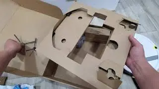 Распаковка лазерного робота-пылесоса ECOVACS Deebot DE55