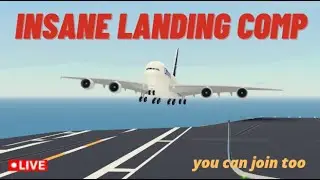 🔴 INSANE LANDING COMP IN PTFS 🔴 (you can join too)