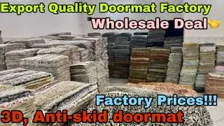 Doormat Carpet factory wholesaler panipat Haryana all types doormat available best price #business 