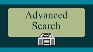 Advanced Search