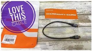 REVIEW Cable Creation Short USB-C to USB-C Type C Double Braided I LOVE IT