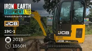 2019 JCB 19C-1 1.9 Tonne Excavator