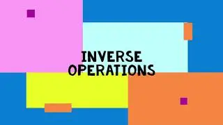 Inverse Operations #HomeWorkhelper