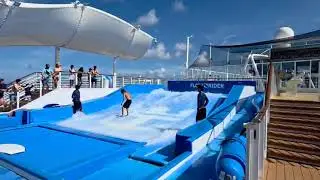Utopia of the Seas- Flowrider 