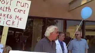 Dem. Harry Mitchell's constituents protest socialized medicine (2)