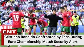 Security Alert: Ronaldo Confronted by Fans During Euro Championship Match