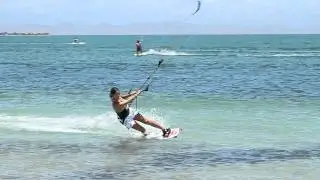Kitesurfing Technique - Toe Side Front Loop Down Loop Transition