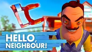 Hello Neighbor Act 1 Easy Magnet Gun Hack!