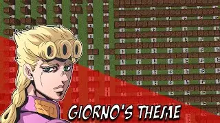 Jojo's Bizzare Adventure: Giorno's Theme | Minecraft Noteblock Tutorial -AtmBr