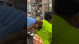 hard back massage #asmr
