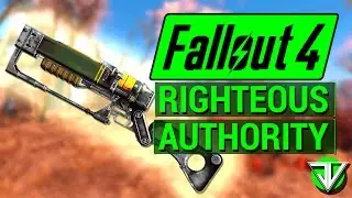 FALLOUT 4: How To Get RIGHTEOUS AUTHORITY Laser Rifle in Fallout 4! (Unique Weapon Guide)