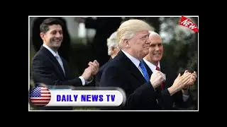 Republican fears of voter backlash as trump celebrates tax victory| Daily News TV