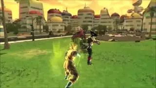 Dragon Ball Xenoverse 2 - Future Gohan vs Time-Breaker Bardock Gameplay