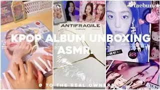 ★ 💿 unboxing kpop albums asmr-ish || tiktok compilation 🗯