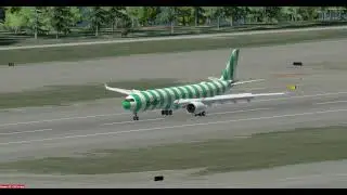 P3Dv4.5 - Condor A330-900neo Landing @ PANC Anchorage Intl. Airport