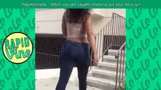 PageKennedy - When you get caught checking out your boys girl