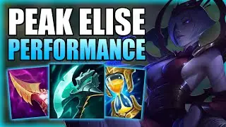HOW TO PLAY ELISE JUNGLE AT PEAK PERFORMANCE & CARRY - Season 11 Elise S+ Guide - League of Legends