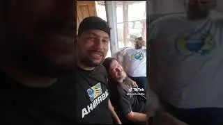 VISITA do amigo PY1XA e compania deu uma ajeitada nas antenas tks Max