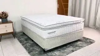 Colchão New Freedom Molas Ensacadas e Pillow Top Espuma D33 Ortobom