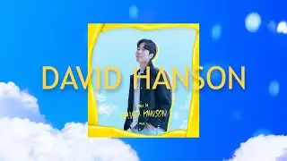 𝐏𝐥𝐚𝐲𝐥𝐢𝐬𝐭  💙 청량하고 달콤한 봄바람에 어울리는 팝송을 찾는다면 𝐃𝐚𝐯𝐢𝐝 𝐇𝐚𝐧𝐬𝐨𝐧 (데이비드 핸슨)