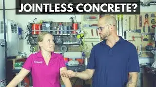 Jointless Concrete? - Vlog #60