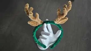 Headband with Cute Deer Ears/ Reindeer theme / Hair Accessory/ headband for Christmas / DIY