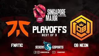 Fnatic vs OB Esports x Neon - One Esports Singapore Major 2021 - Elimination Round