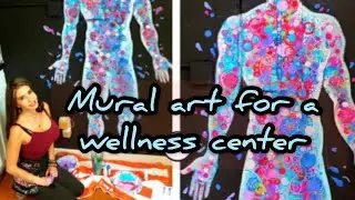 Mural Art for New Wellness Center in Scottsdale