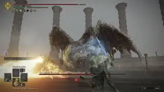 Dragonlord Placidusax (Solo/No summons) (Dark Moon Greatsword - Gargoyle's Greatsword) (Int/dex)
