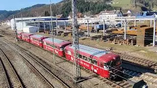 VT. 98 (BR.798) Roter Flitzer bei der Ausfahrt in Hausach