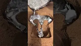 Silver angle drill! #Satisfying #Forging#handmade