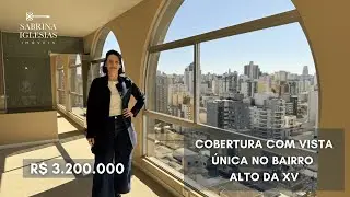 Cobertura Lindíssima no Alto da XV, em Curitiba