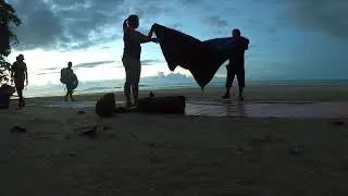 Camping and Hiking At Lundu . Pugu beach and Bukit Gondol exploration..