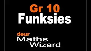 Graad 10- Funksies (Skets van Parabole)