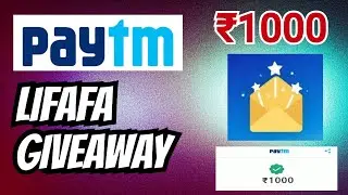 Paytm Lifafa Giveaway Today | Free Paytm Cash | Earning App 2023