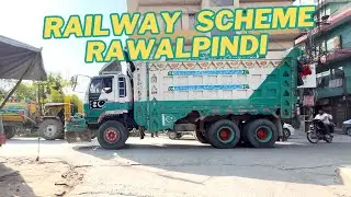 Exploring Railway Scheme near Gulzar-e-Quaid Rawalpindi | 4K Bike Tour | Pakistan 2025