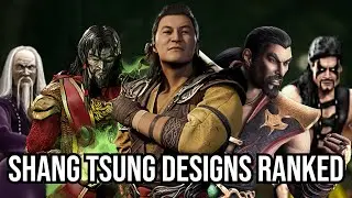 Every SHANG TSUNG Design Ranked Worst To Best | Mortal Kombat |