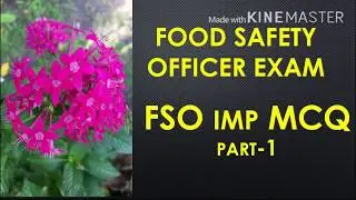 Food safety officer exam / Fso imp questions part-1-by Dr Aswathy sreejith